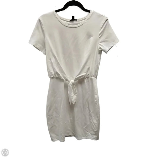 Dress Casual Midi By Express In White, Size: S