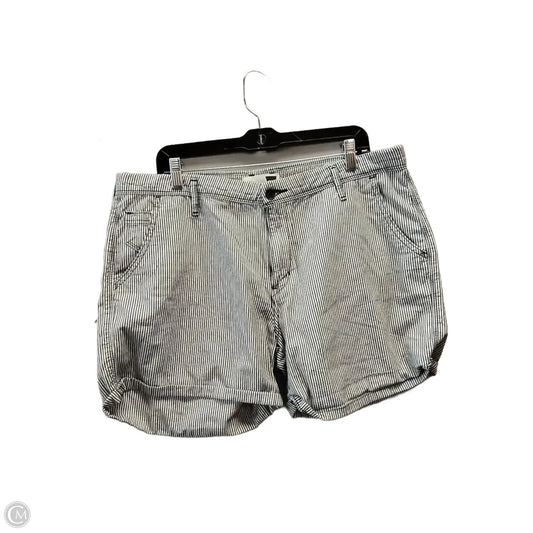 Shorts By Levis In Striped Pattern, Size: 18