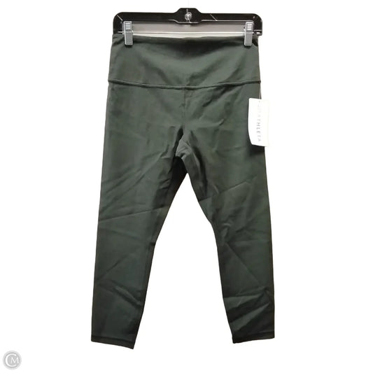 Athletic Leggings By Athleta In Green, Size: M