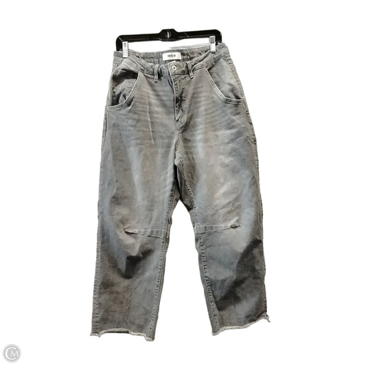 Jeans Wide Leg By Clothes Mentor In Grey, Size: 30