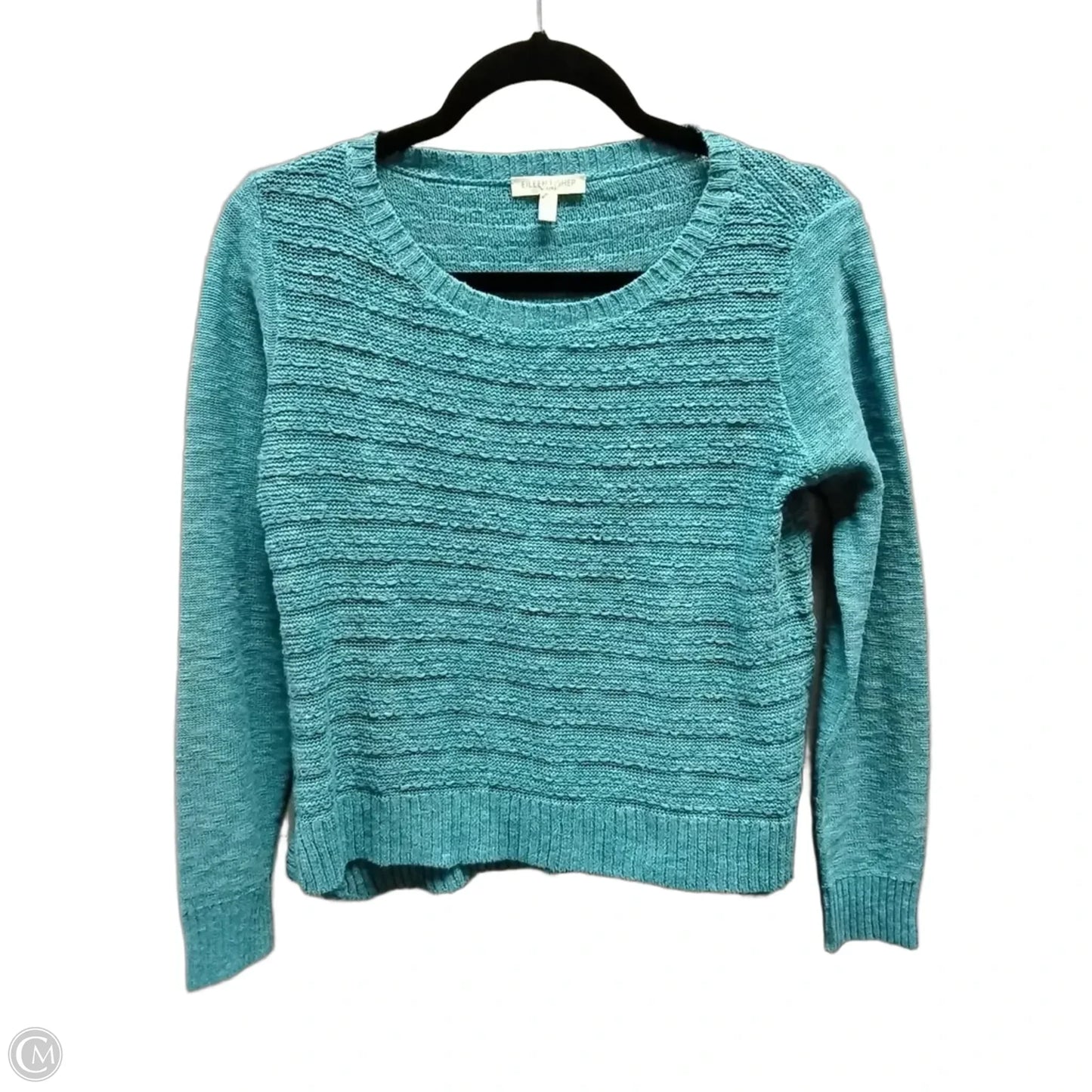 Blouse Long Sleeve By Eileen Fisher In Blue, Size: Sp