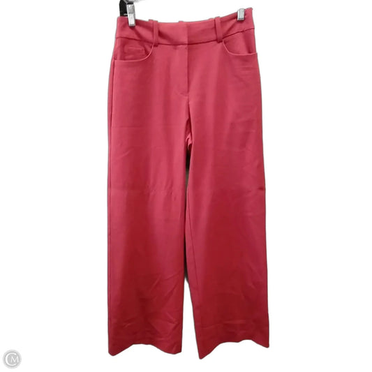 Pants Wide Leg By New York And Co In Red, Size: 2