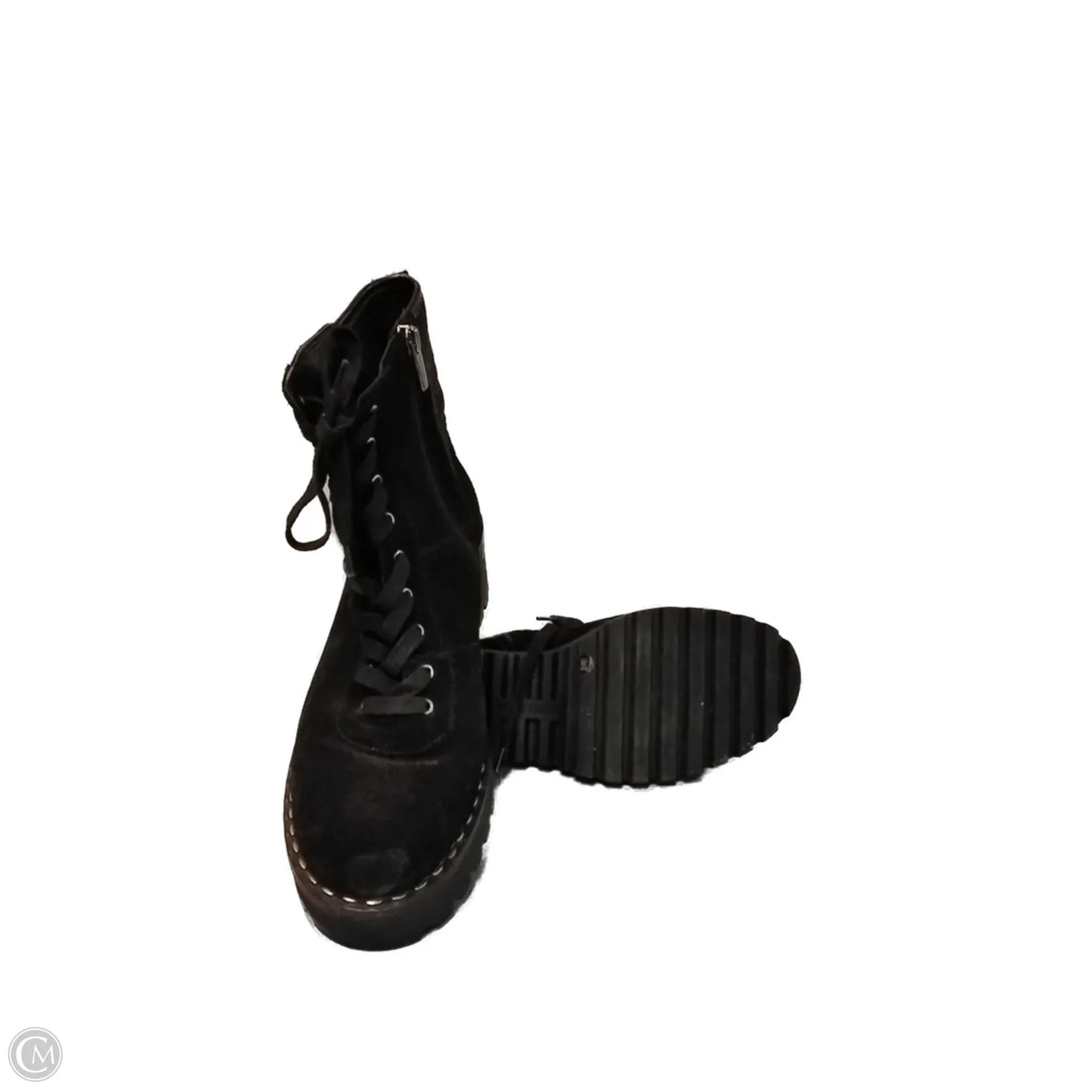 Boots Ankle Heels By Vince Camuto In Black, Size: 10