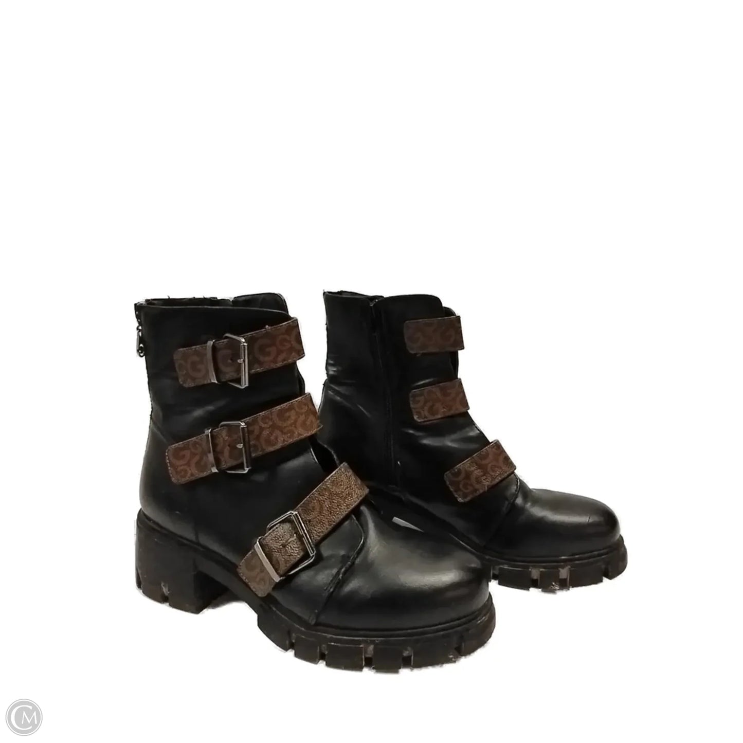 Boots Combat By Clothes Mentor In Black, Size: 10