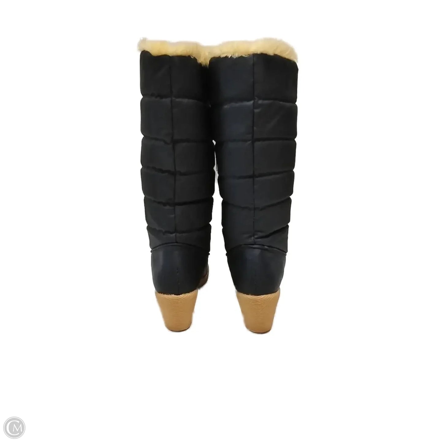 Boots Snow By Clothes Mentor In Navy, Size: 6.5