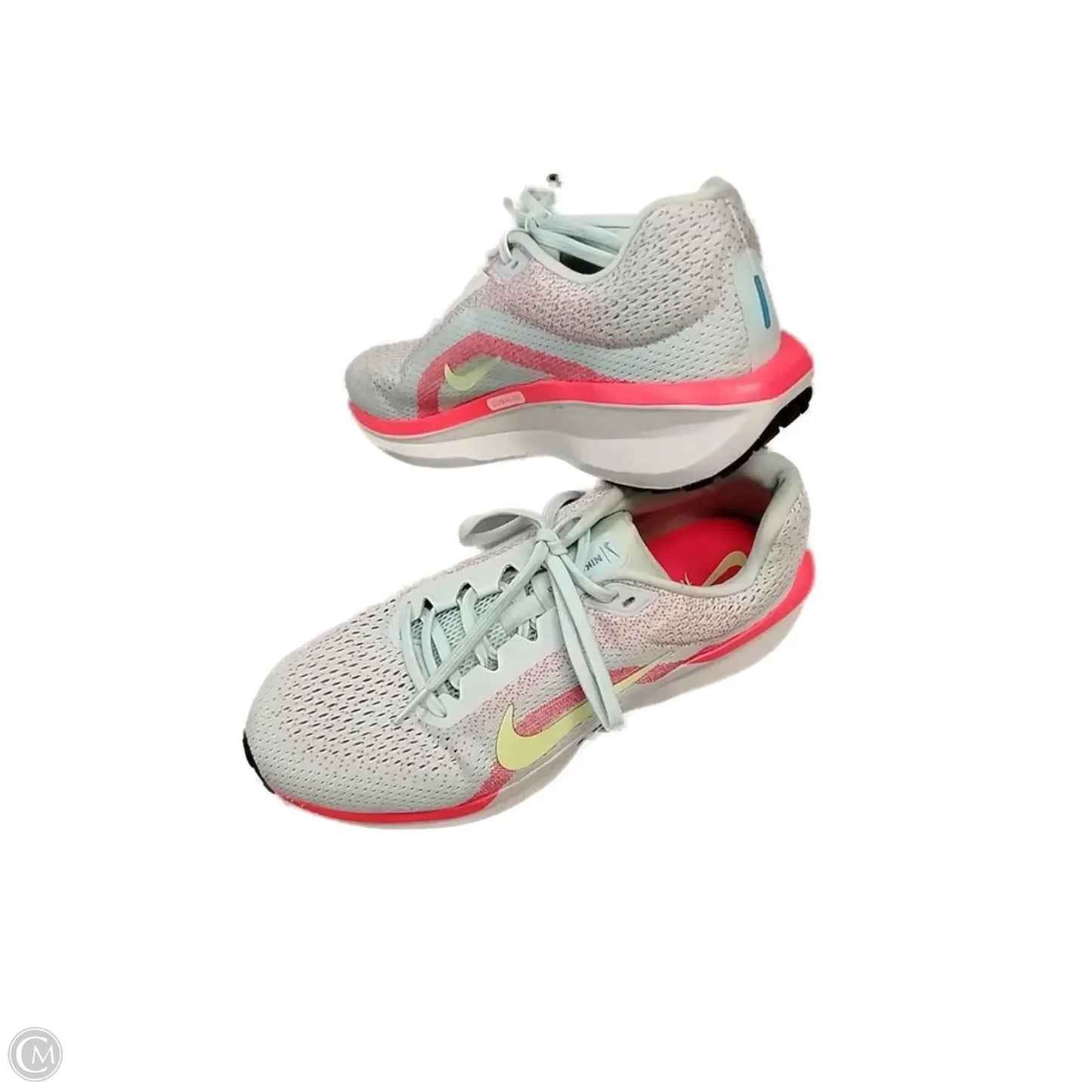 Shoes Athletic By Nike In Blue & Orange, Size: 9