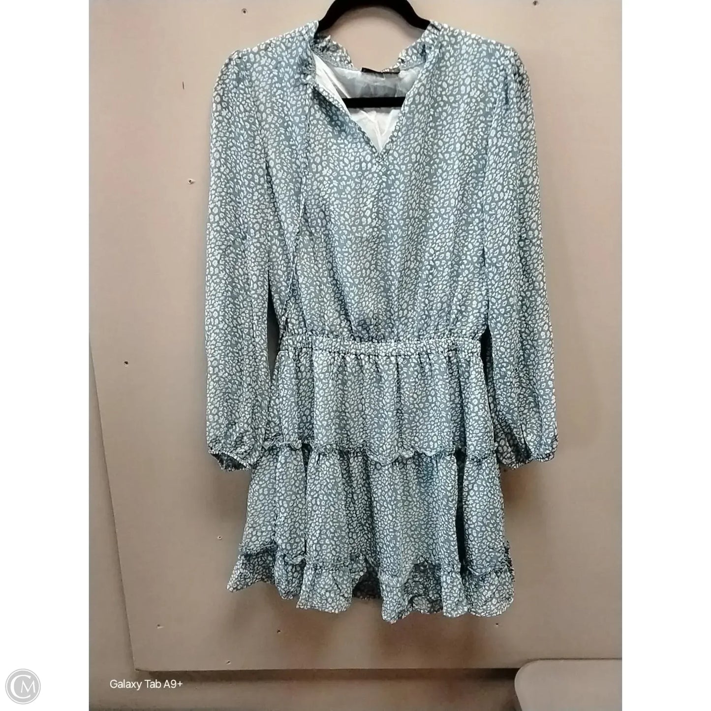 Dress Casual Short By Btfbm In Blue & White, Size: S