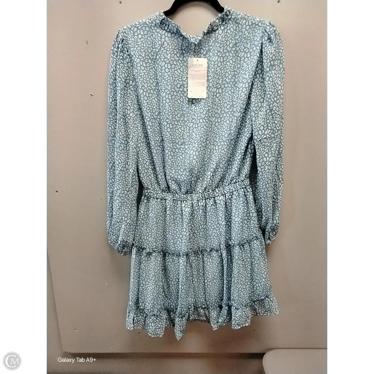 Dress Casual Short By Btfbm In Blue & White, Size: S