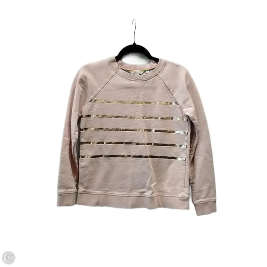 Sweatshirt Crewneck By Boden In Pink, Size: Xs
