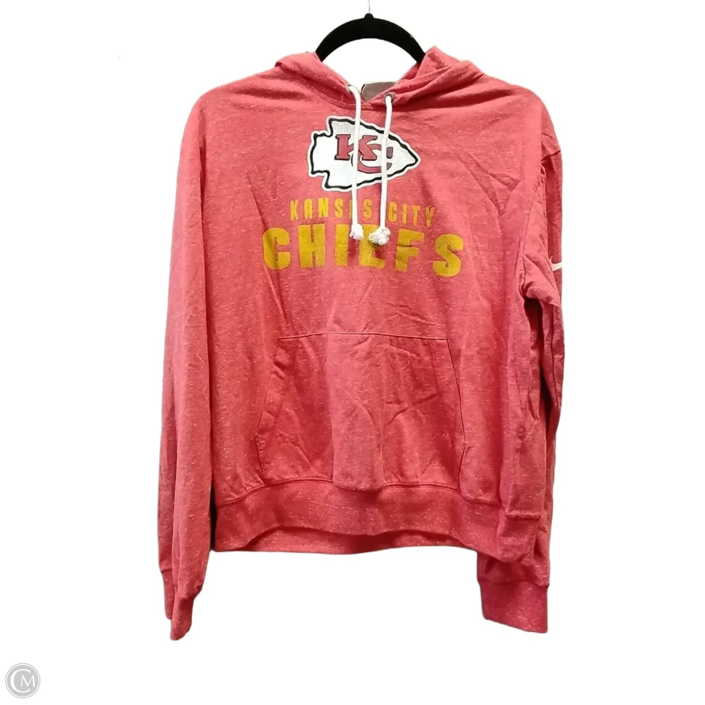 Sweatshirt Hoodie By Nike Apparel In Red, Size: M