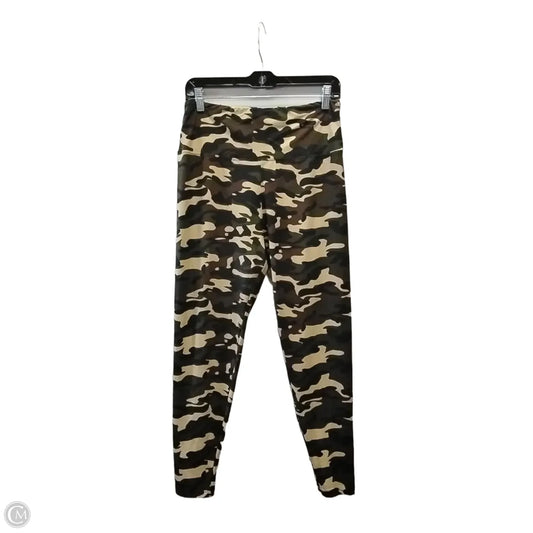Athletic Leggings By Cmf In Camouflage Print, Size: Xxl