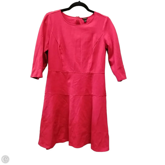Dress Party Midi By Ann Taylor In Red, Size: 6