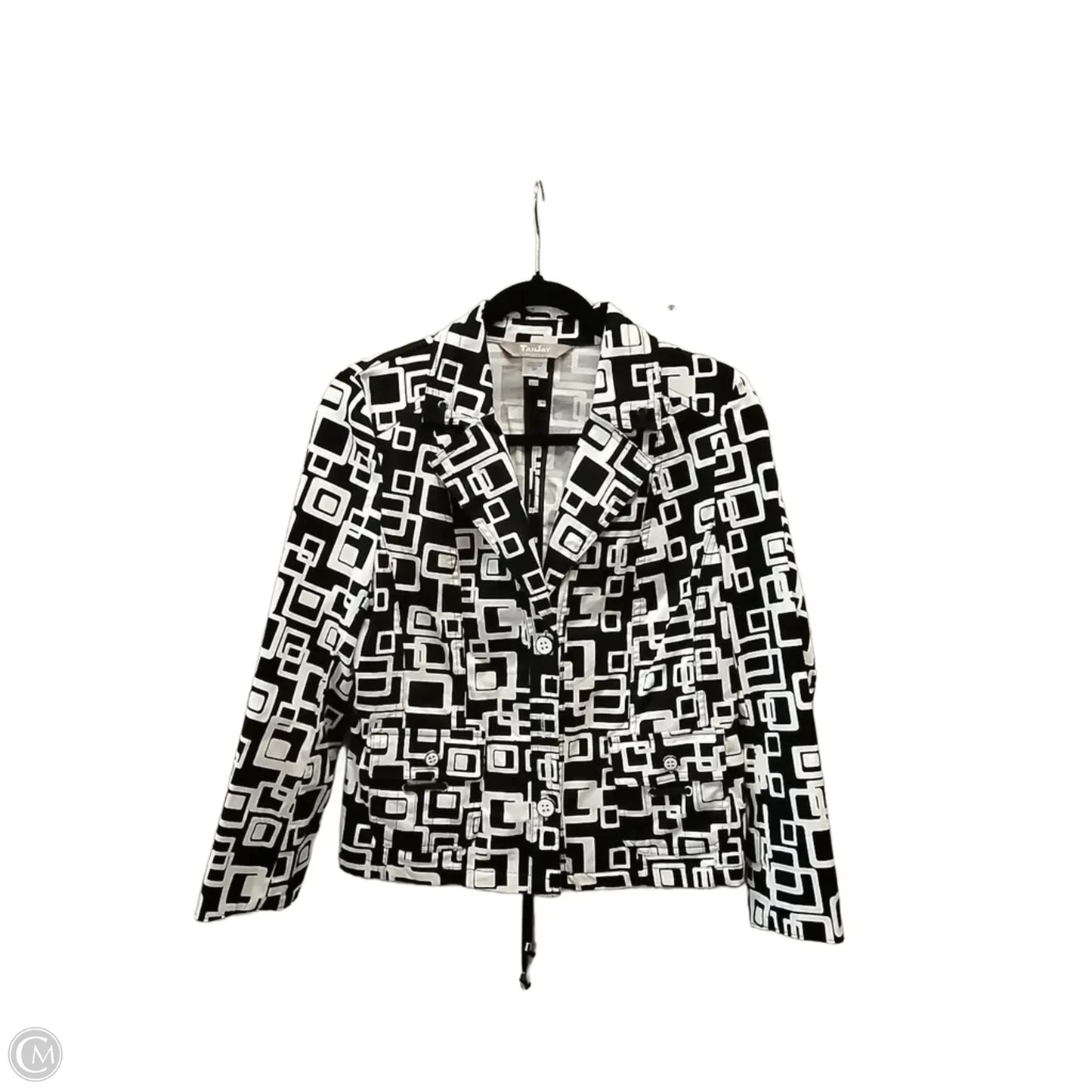 Blazer By Tanjay In Black & White, Size: S