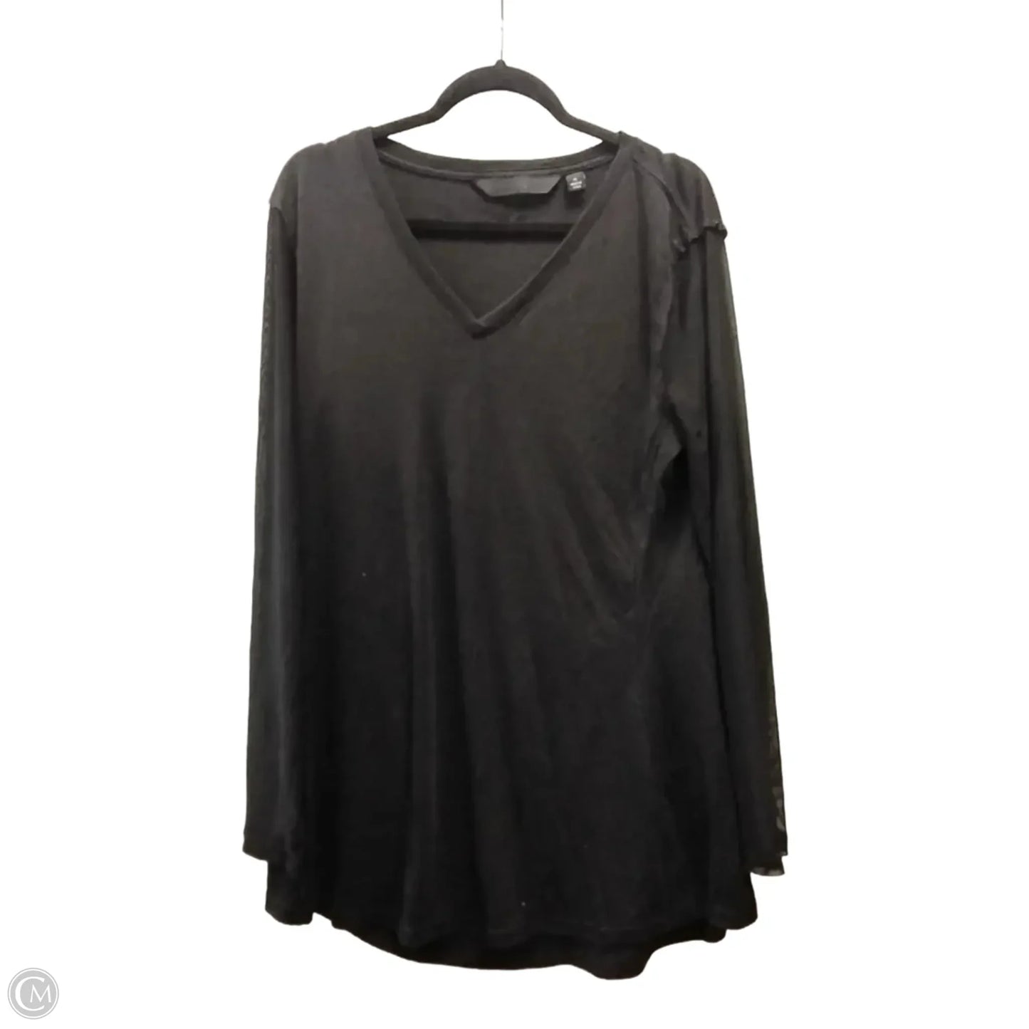 Top Long Sleeve By Harley Davidson In Black, Size: Xl