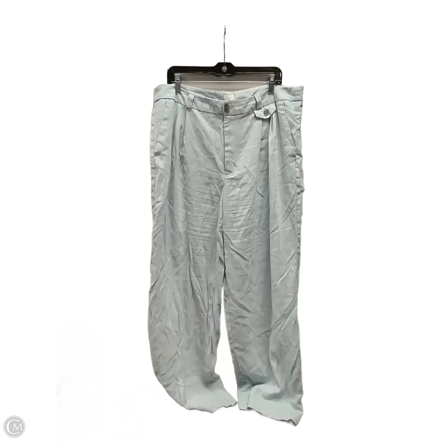 Pants Linen By A New Day In Blue, Size: 16