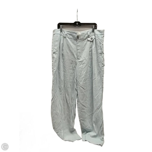 Pants Linen By A New Day In Blue, Size: 16