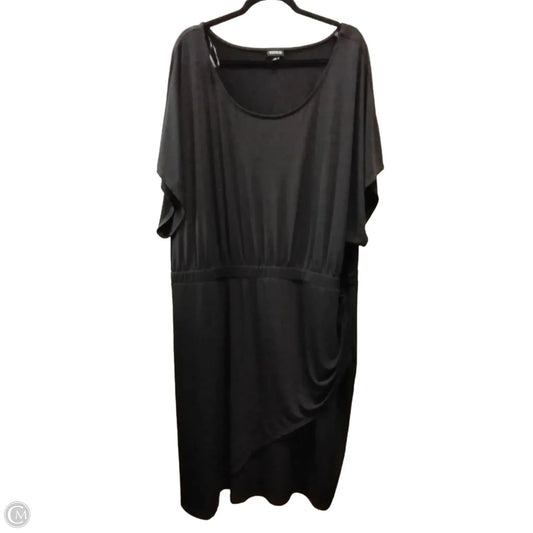 Dress Casual Midi By Torrid In Black, Size: 5