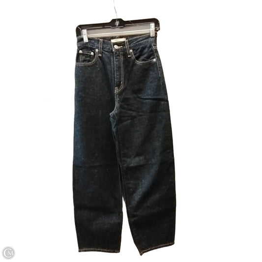 Jeans Wide Leg By Levis In Blue Denim, Size: 0