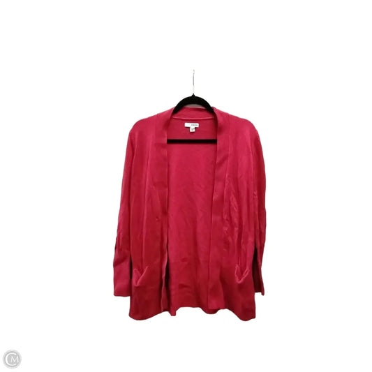 Sweater Cardigan By Sonoma In Red, Size: M