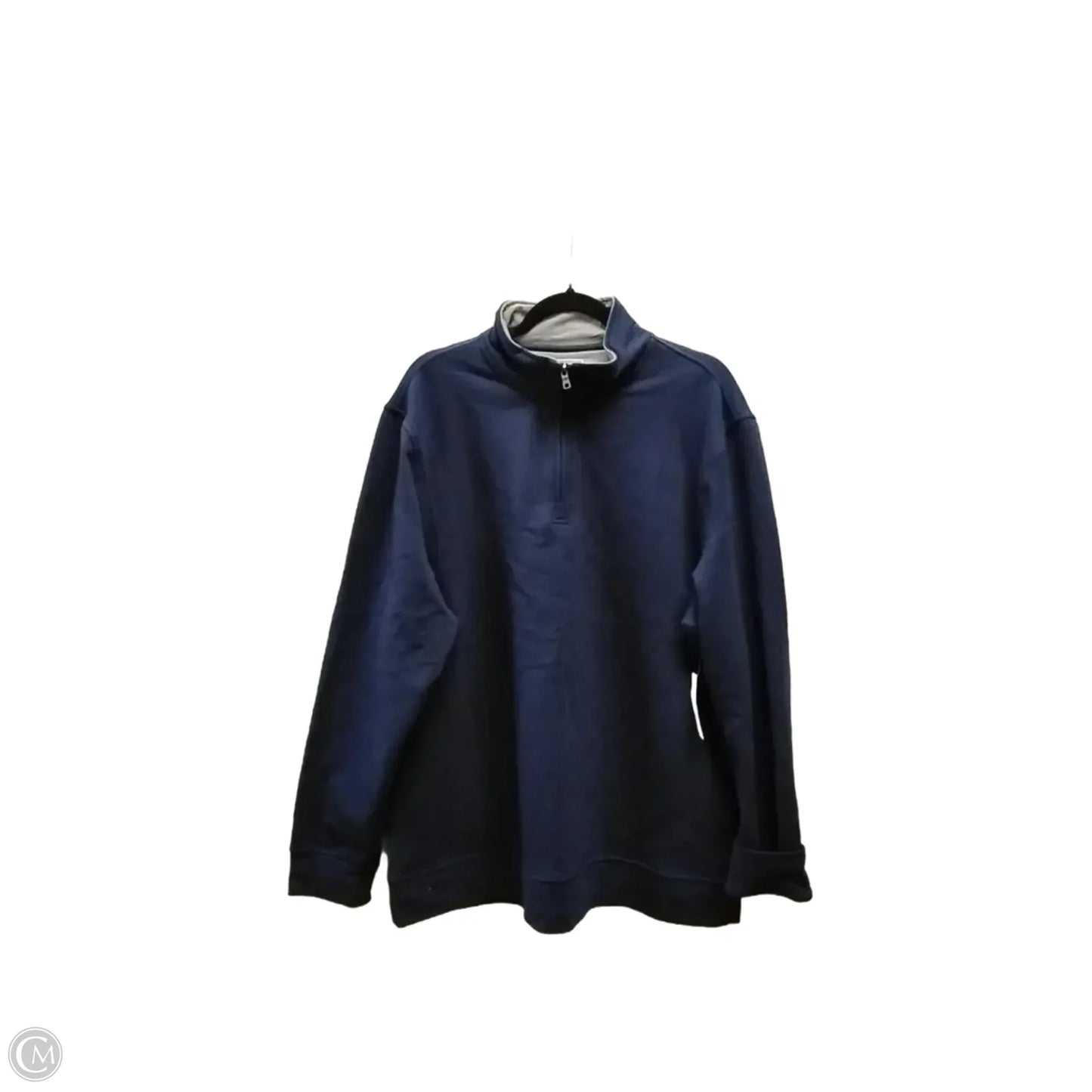 Sweatshirt Collar By Club Room In Blue, Size: Xl