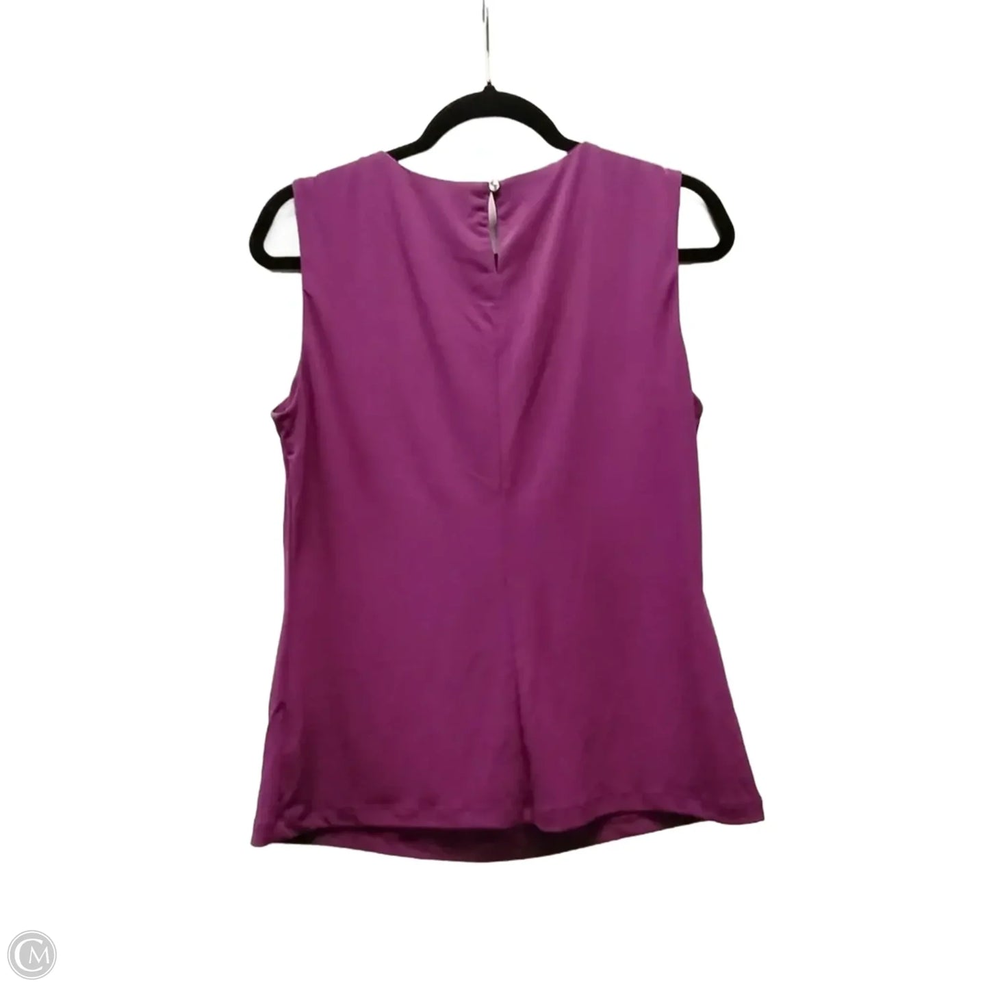 Top Sleeveless Basic By Calvin Klein In Purple, Size: M