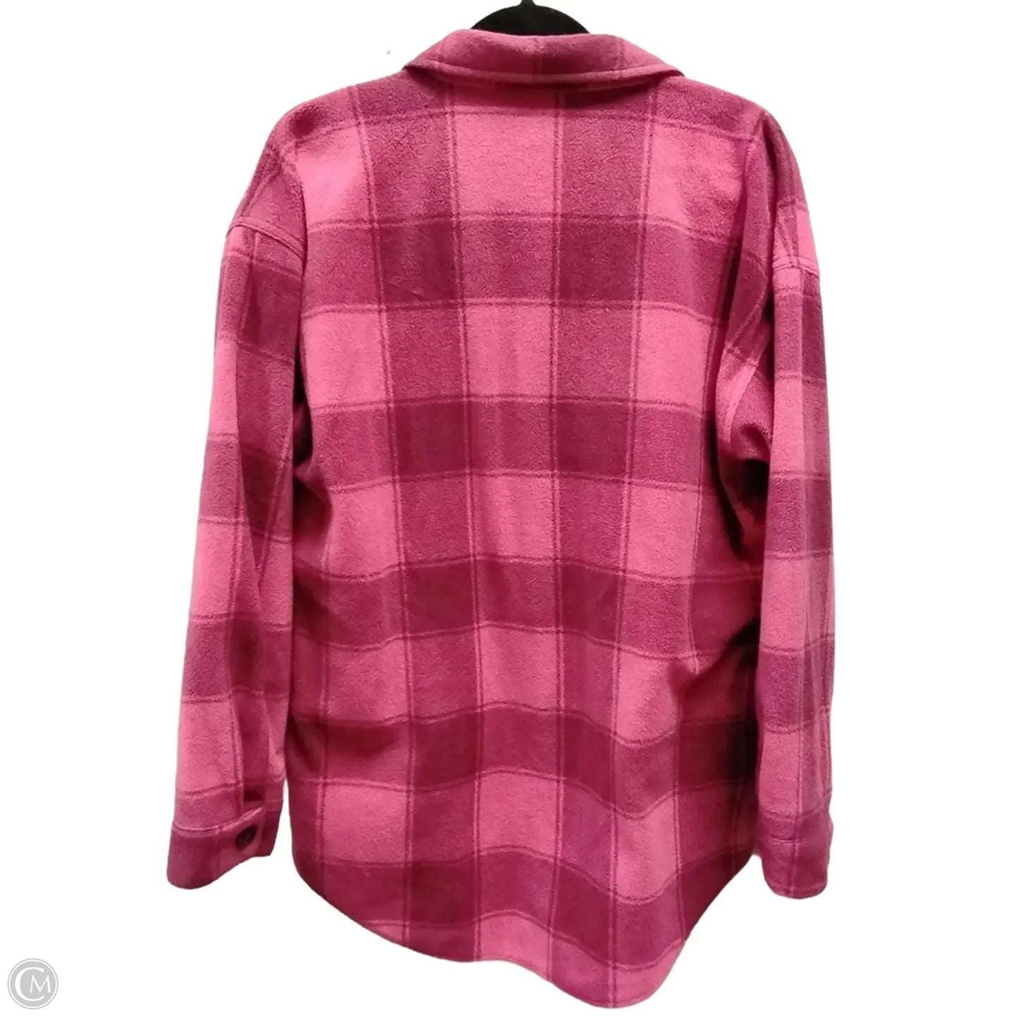 Top Long Sleeve By Maurices In Pink, Size: M