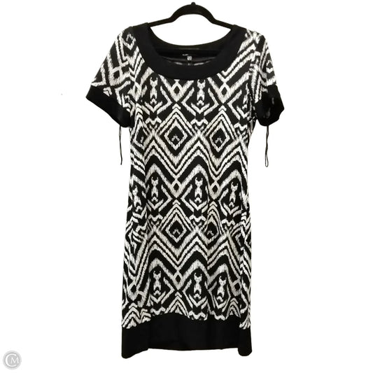 Dress Casual Short By Ronnie Nicole In Black & White, Size: 12