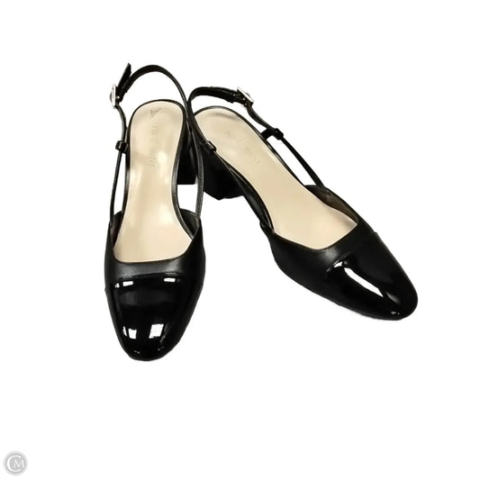Shoes Heels Block By Nine West In Black, Size: 7.5
