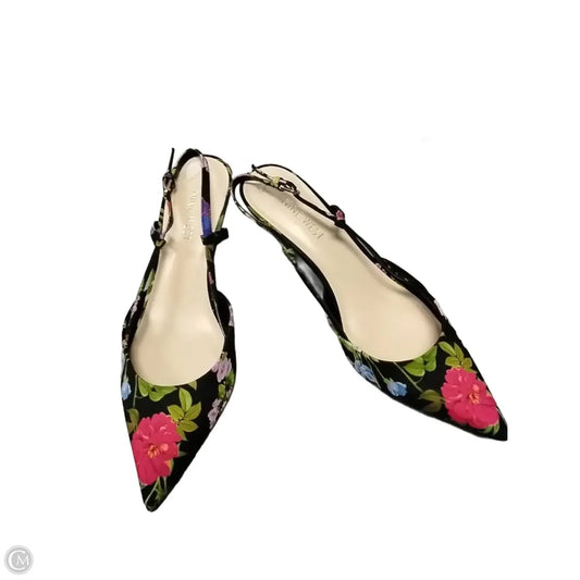 Shoes Heels Stiletto By Nine West In Floral Print, Size: 7.5