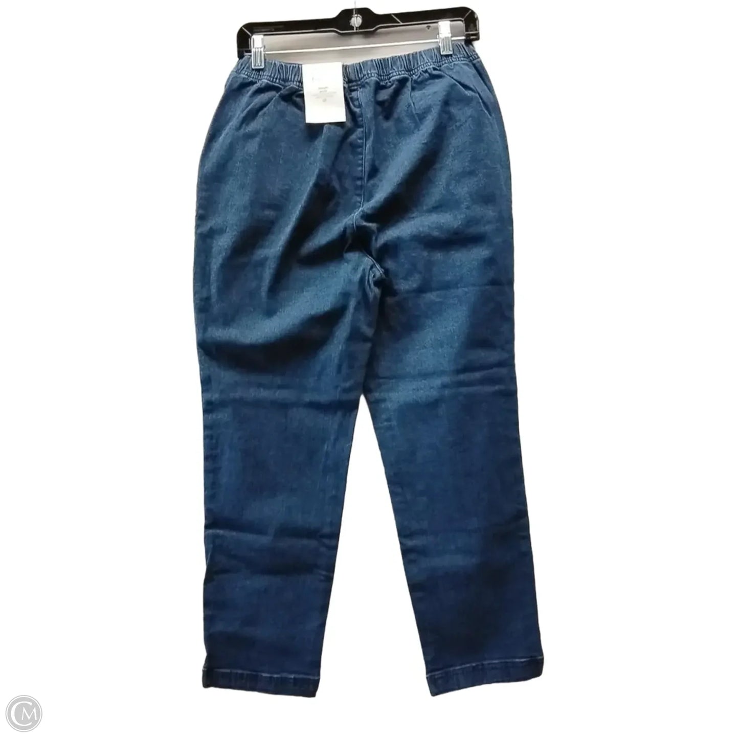 Jeans Straight By Croft And Barrow In Blue Denim, Size: 12p
