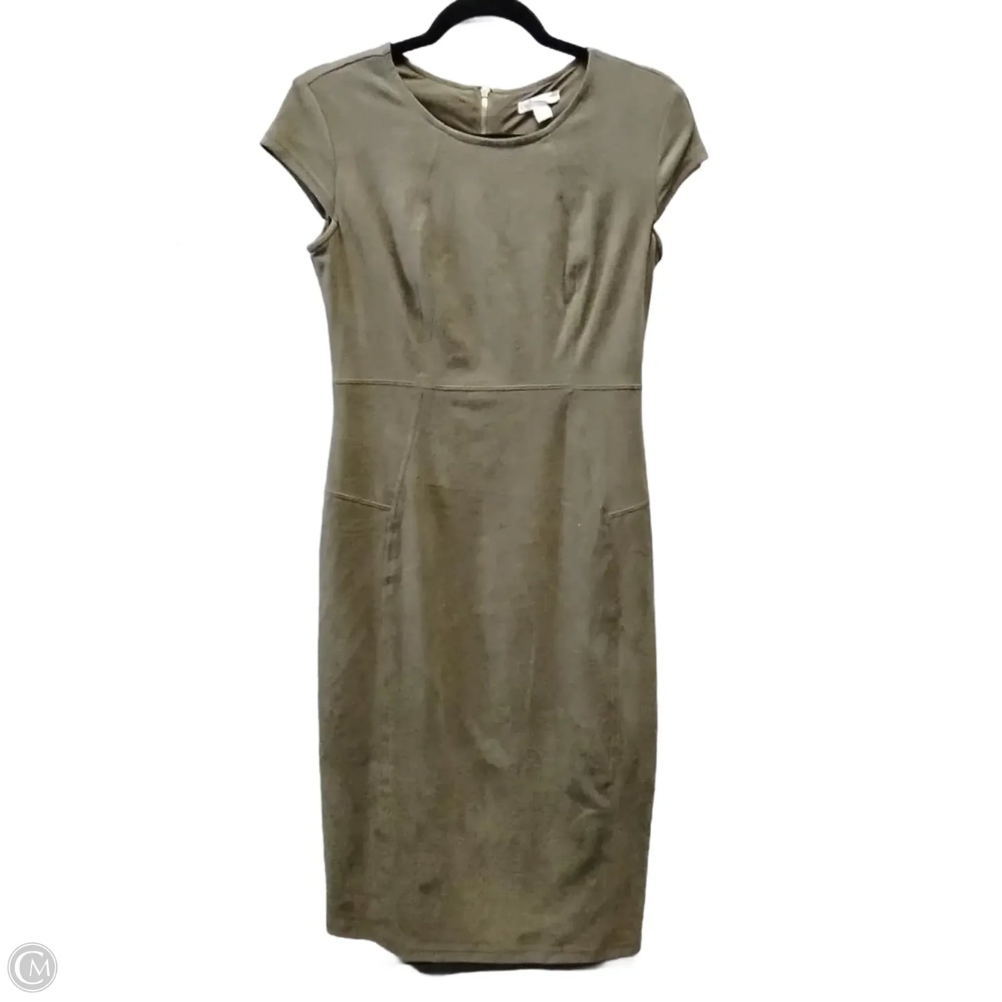 Dress Casual Midi By Cato In Green, Size: 4