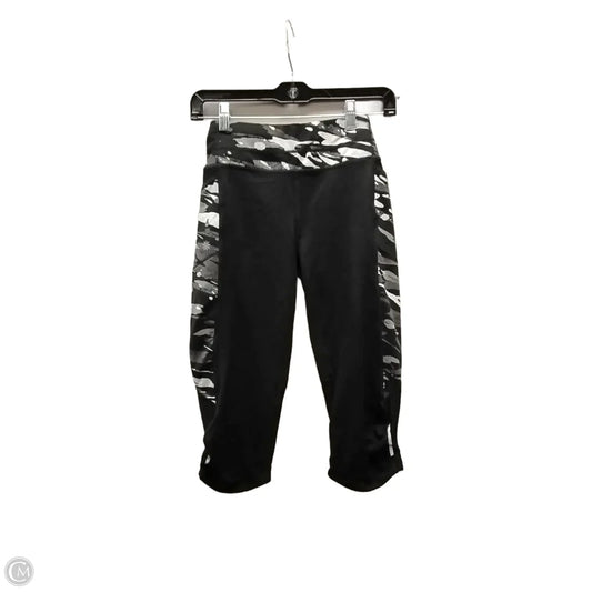 Athletic Leggings Capris By Athleta In Black & White, Size: M