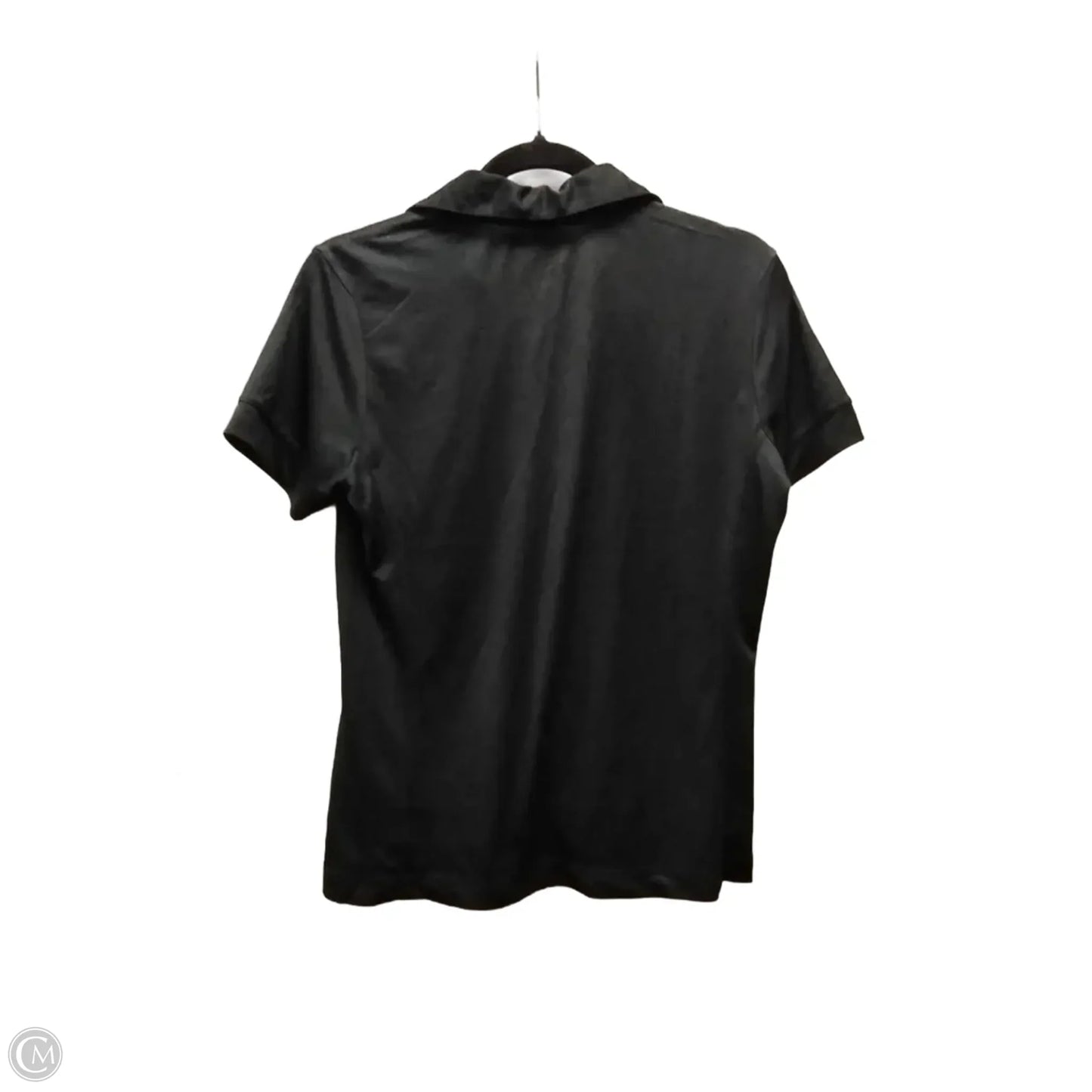 Athletic Top Short Sleeve By Greg Norman In Black, Size: M