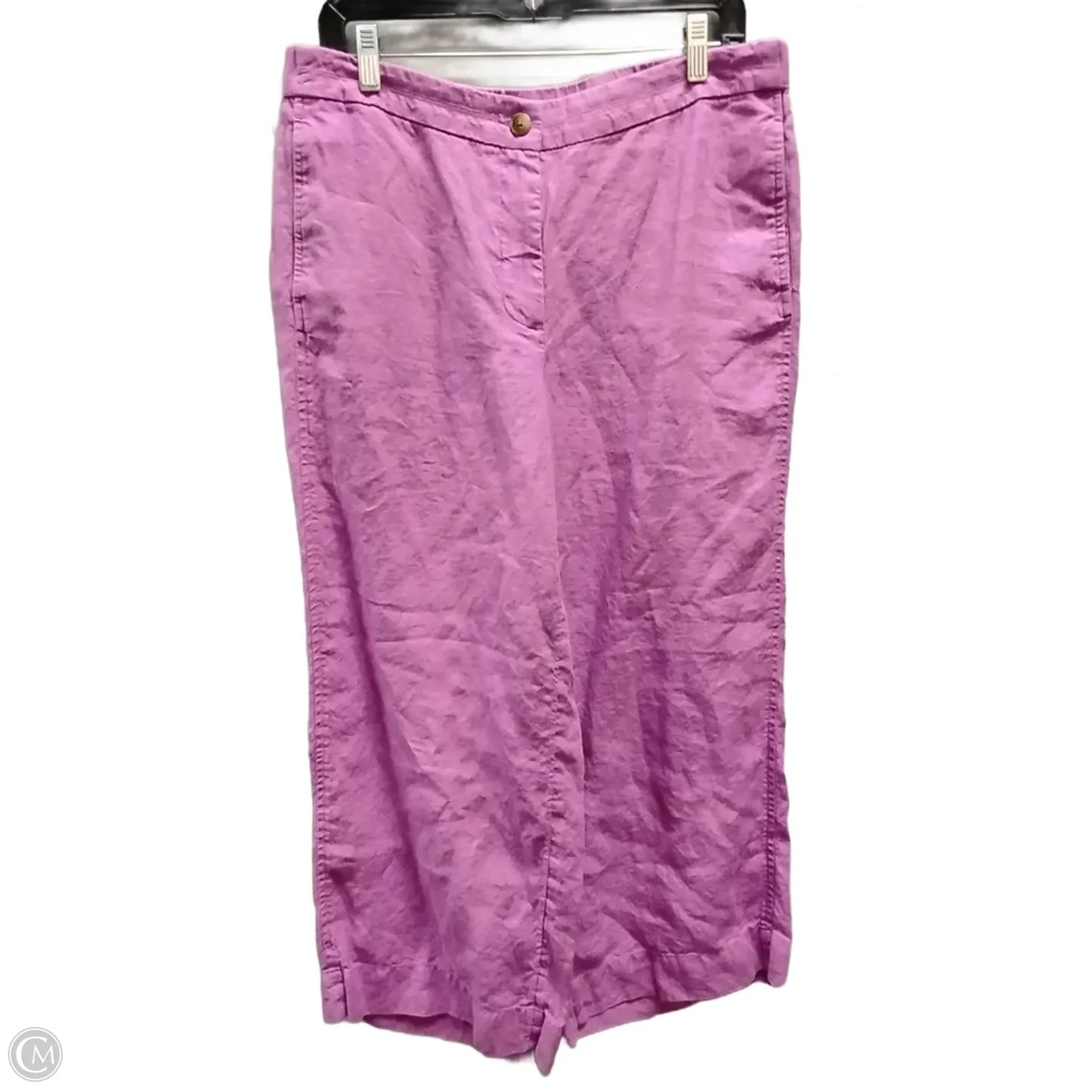 Pants Linen By J. Jill In Purple, Size: 8