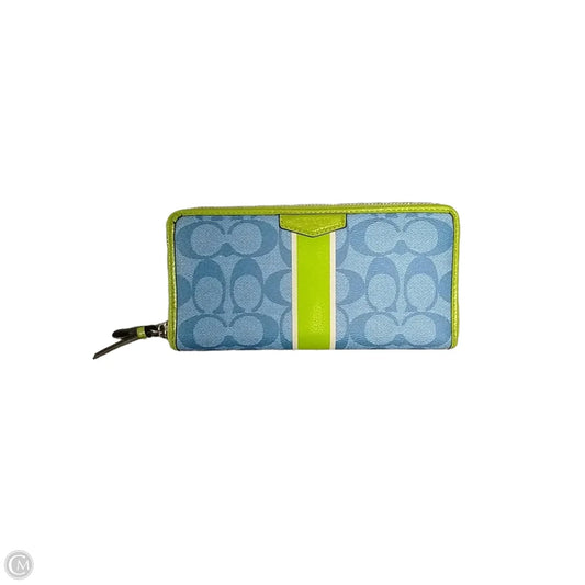 Wallet Designer By Coach, Size: Medium
