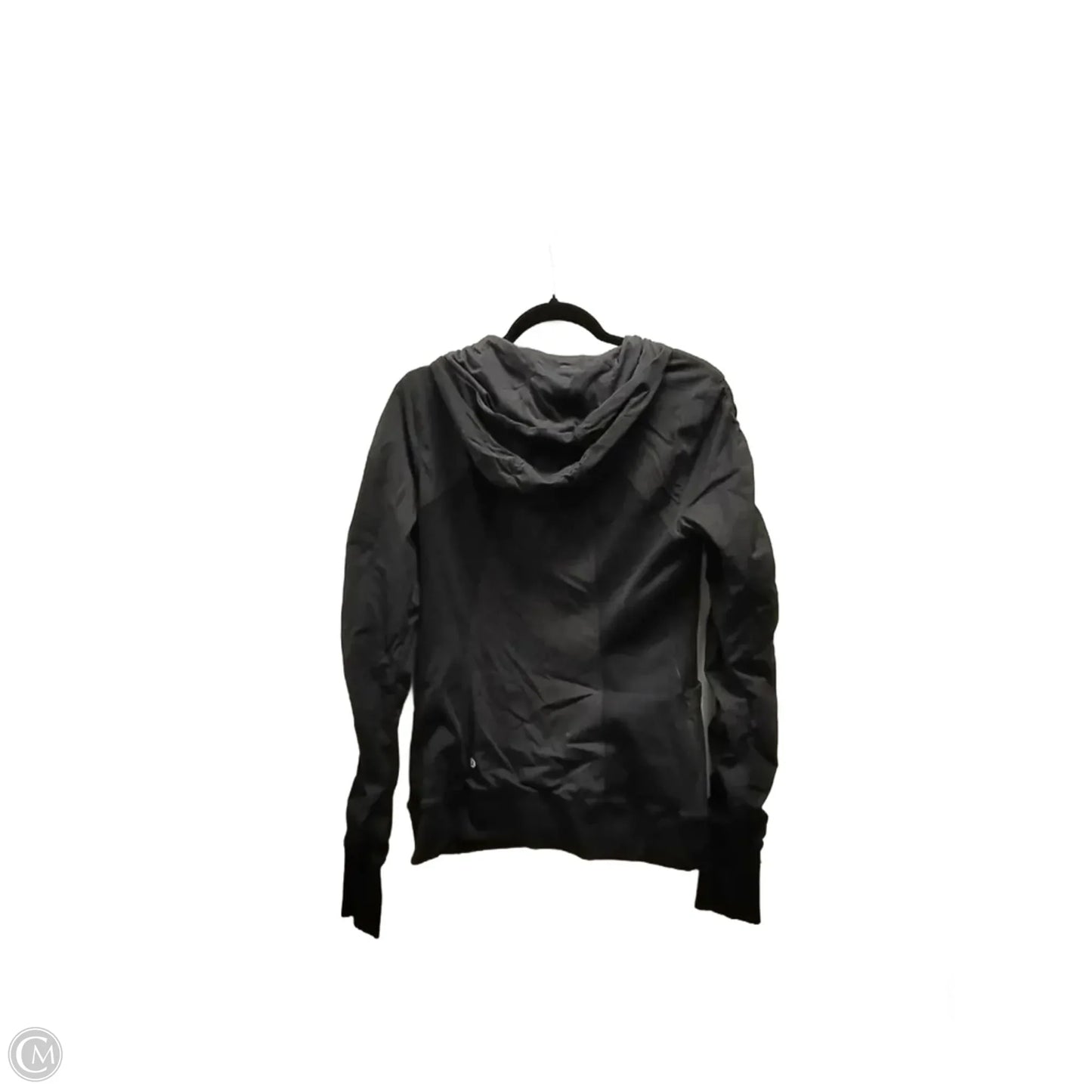 Athletic Jacket By Lululemon In Black, Size: M