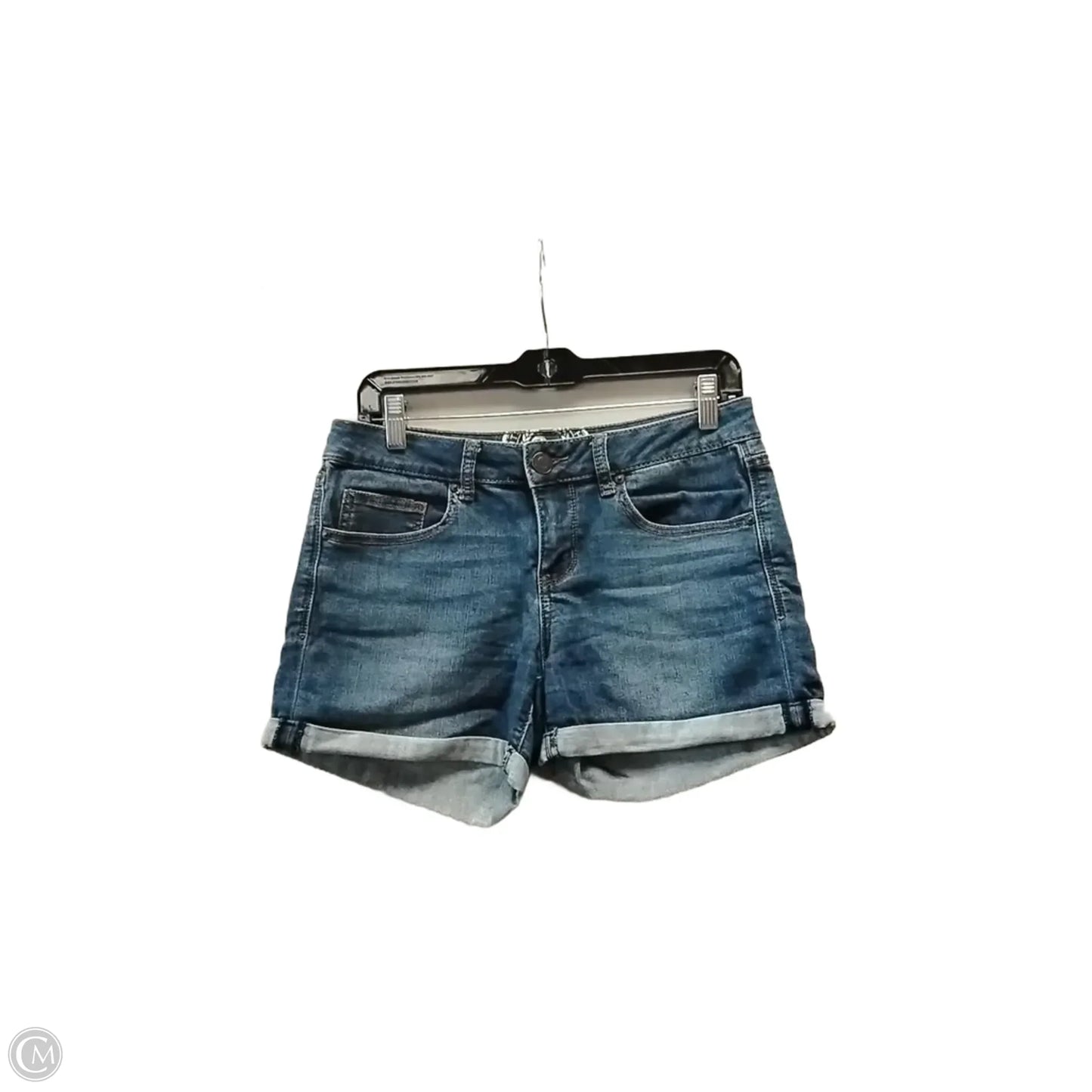 Shortalls By So In Blue Denim, Size: 10