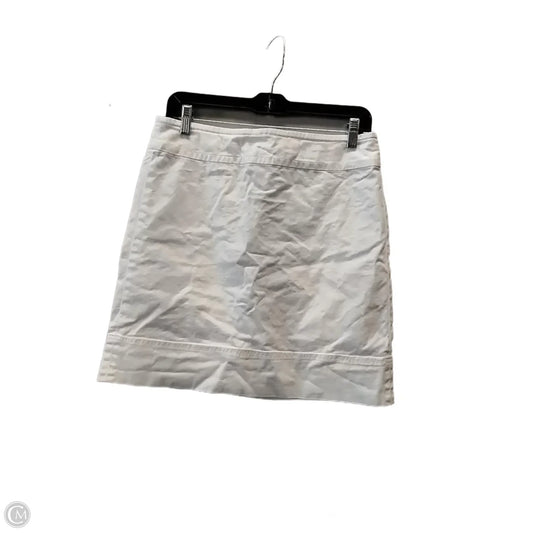 Skirt Mini & Short By Talbots In White, Size: 8p