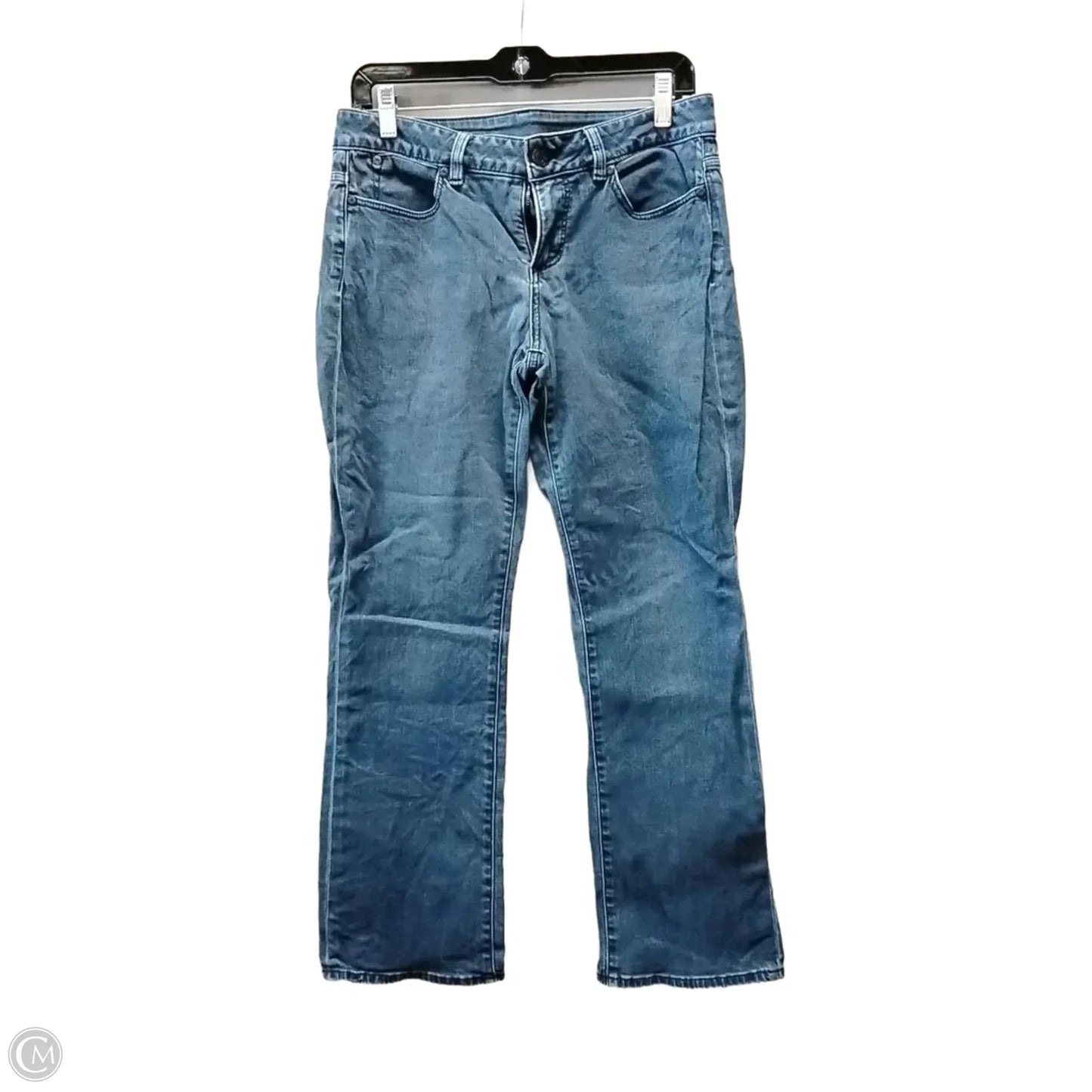 Jeans Boot Cut By Talbots In Blue Denim, Size: 8p