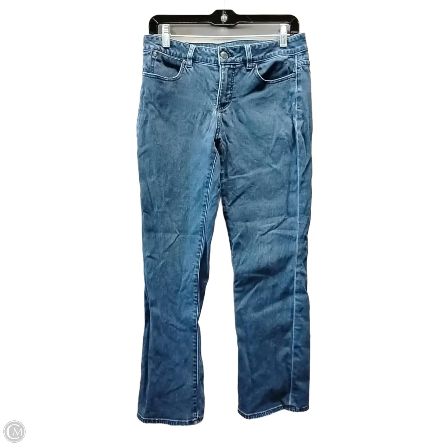 Jeans Boot Cut By Talbots In Blue Denim, Size: 8p