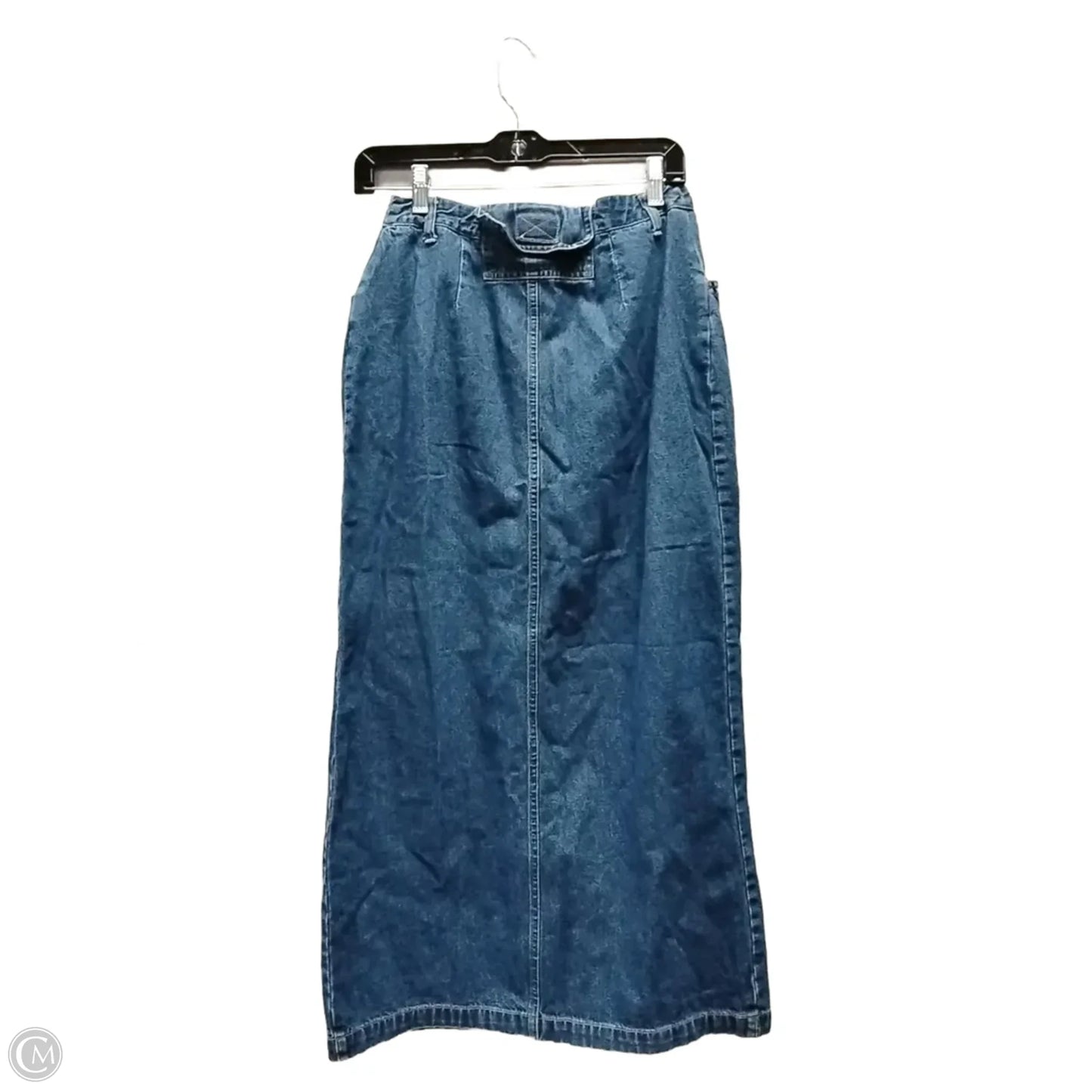 Skirt Maxi By Route 66 In Blue Denim, Size: 10