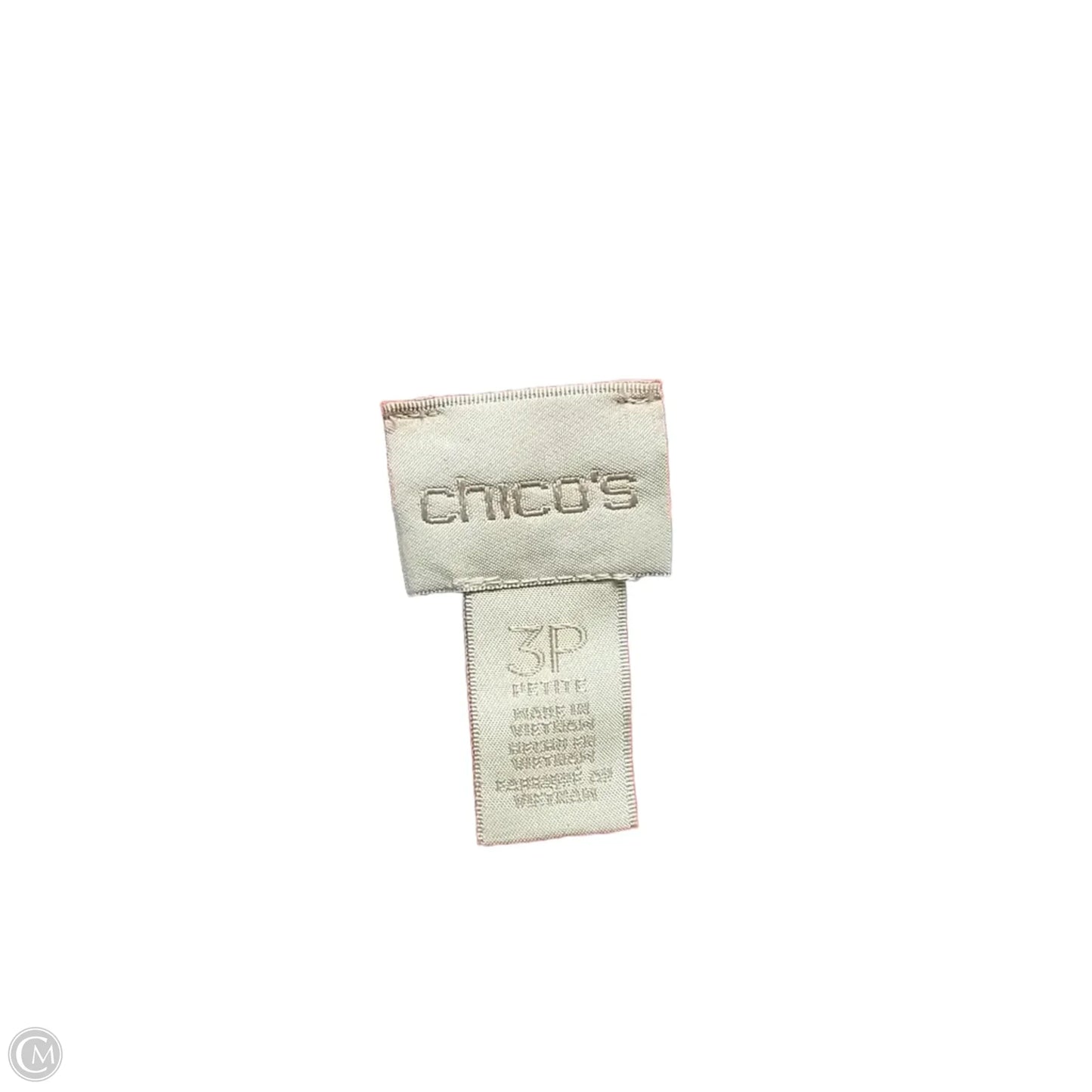 Dress Casual Midi By Chicos In Orange, Size: Xlp