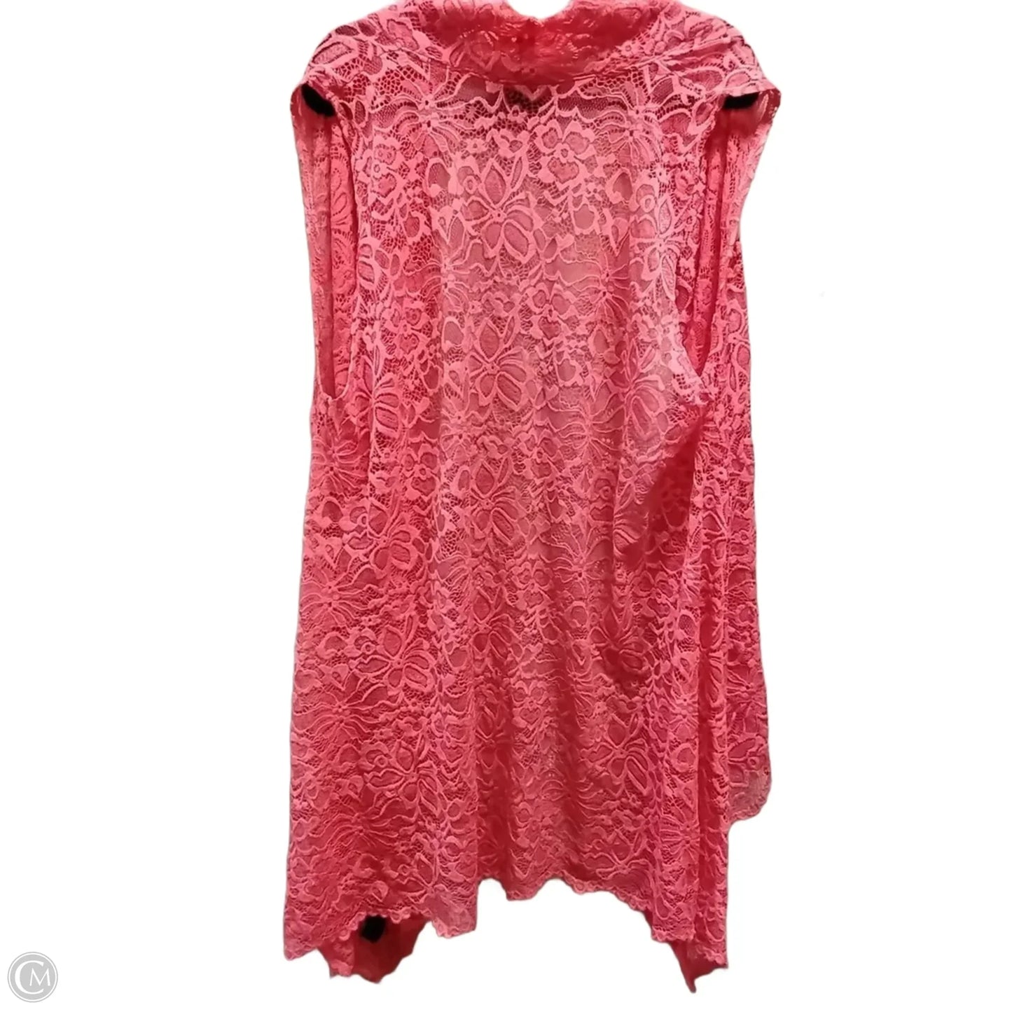 Cardigan By Lucky & Blessed In Pink, Size: Xl