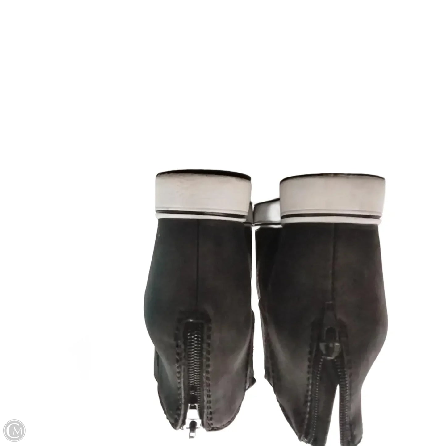 Shoes Heels Wedge By Maurices In Grey, Size: 8