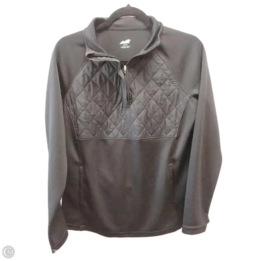 Athletic Jacket By Avia In Black, Size: M