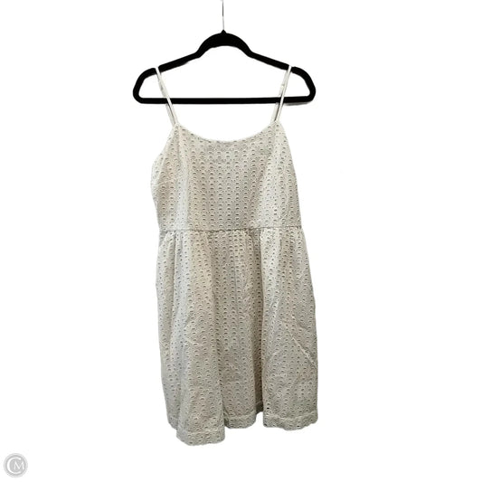 Dress Casual Short By Loft In Cream, Size: 8