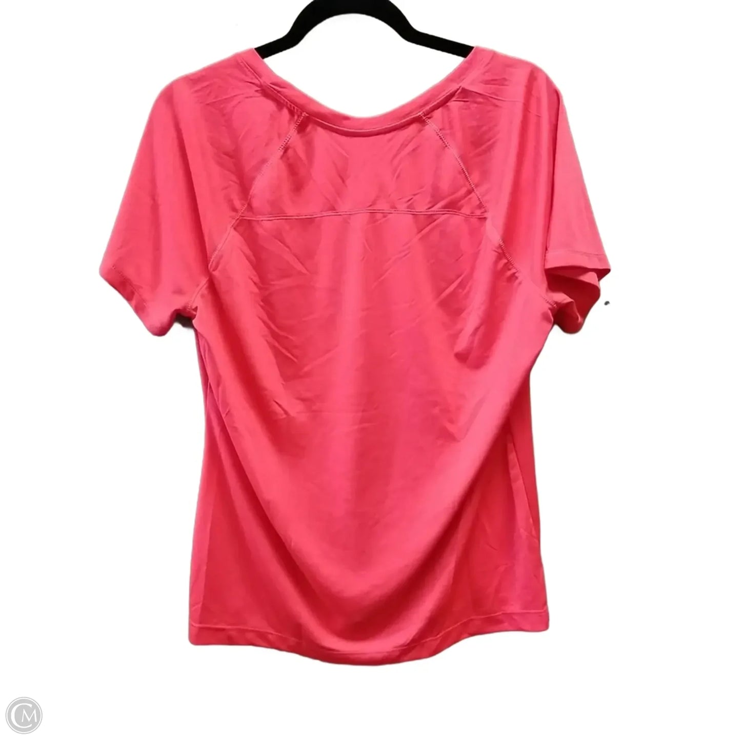 Athletic Top Short Sleeve By Danskin Now In Orange, Size: Xl