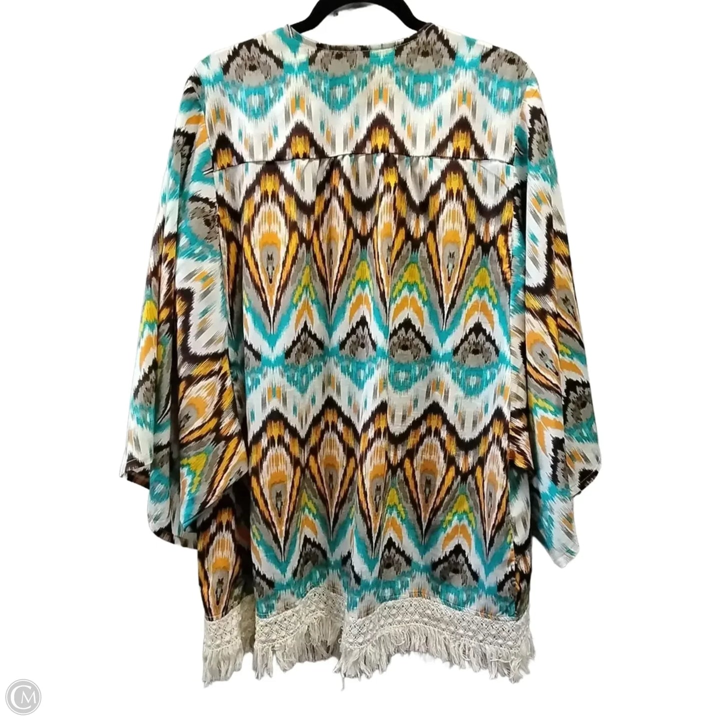 Shawl By New Directions In Orange & White, Size: Xl