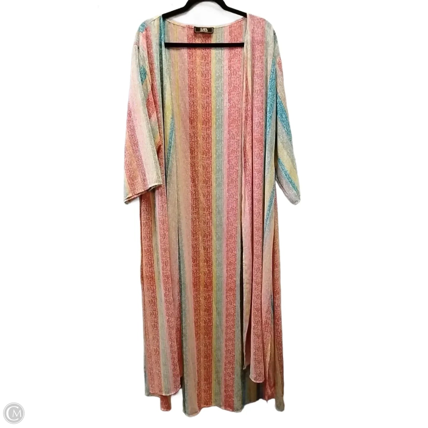 Shawl By Lucky & Blessed In Rainbow Print, Size: Os