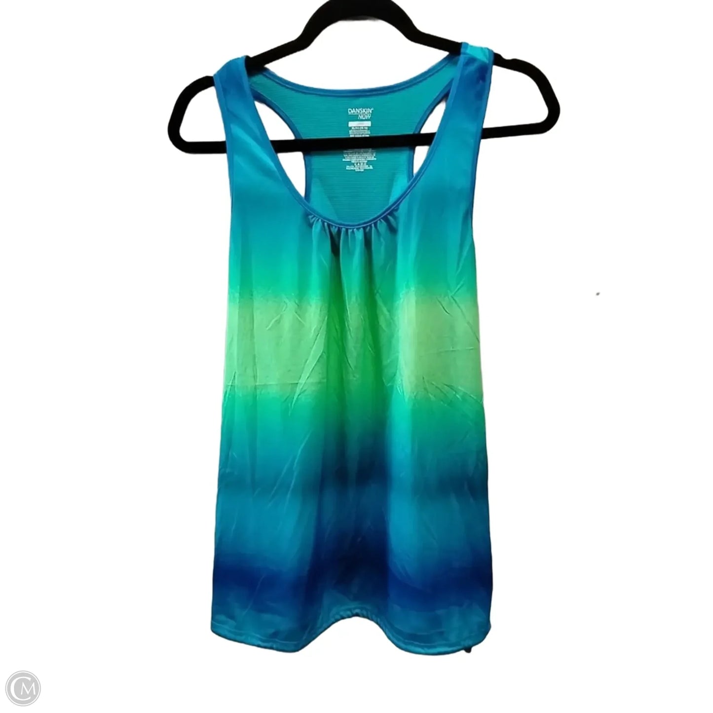 Athletic Tank Top By Danskin Now In Blue & Yellow, Size: Xl